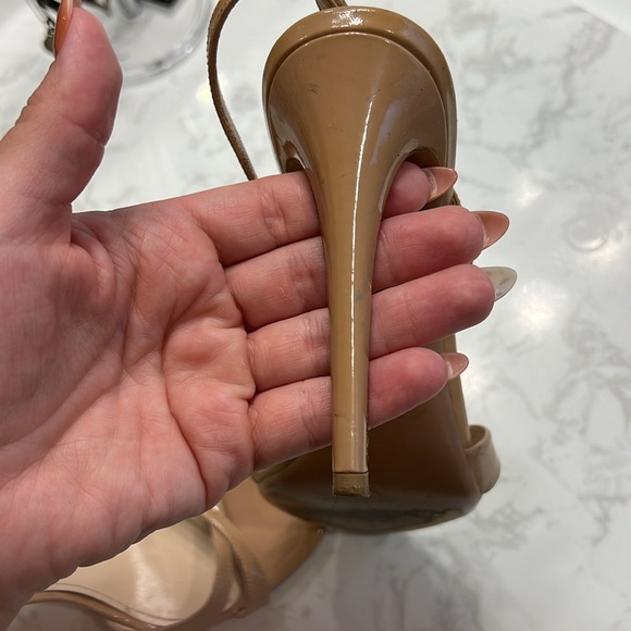 Prada Nude Strappy Heels - Picture 7 of 7